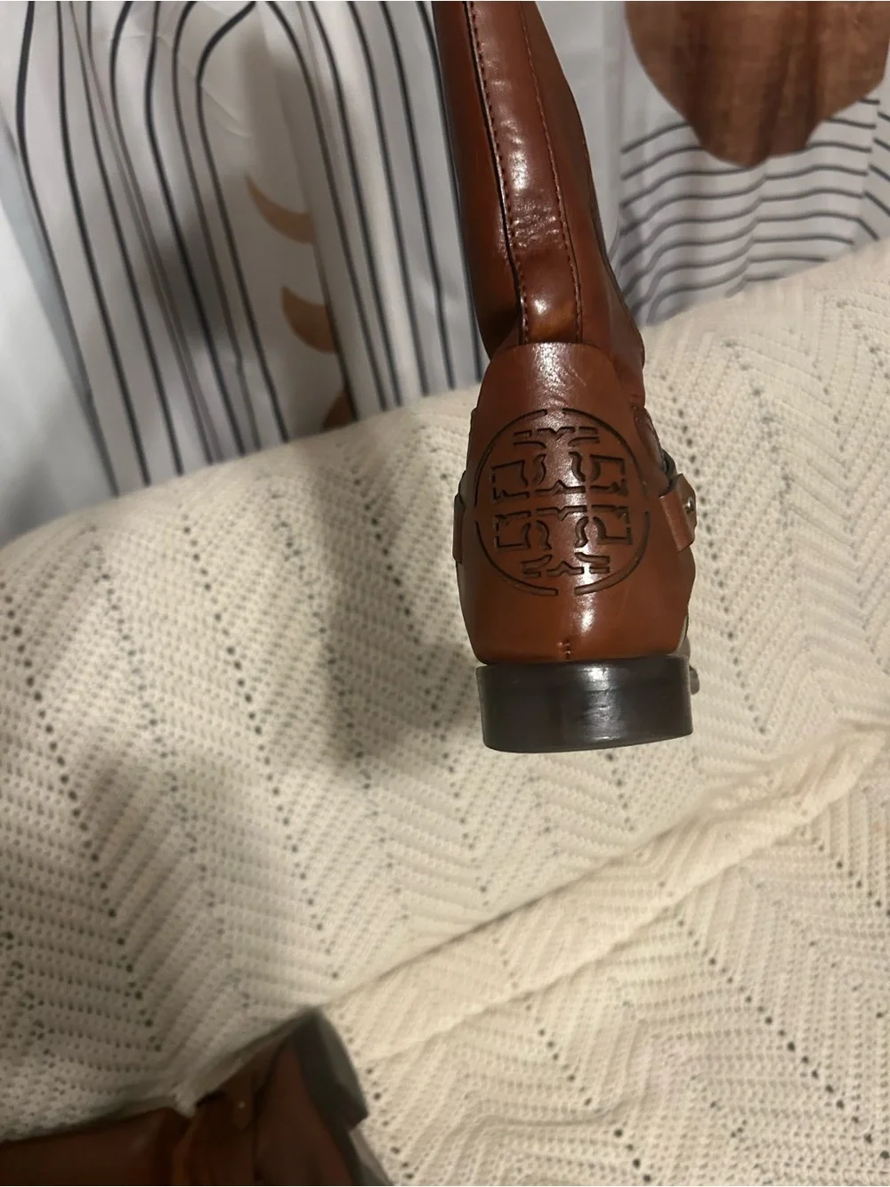 Tory Burch Derby Riding Boot